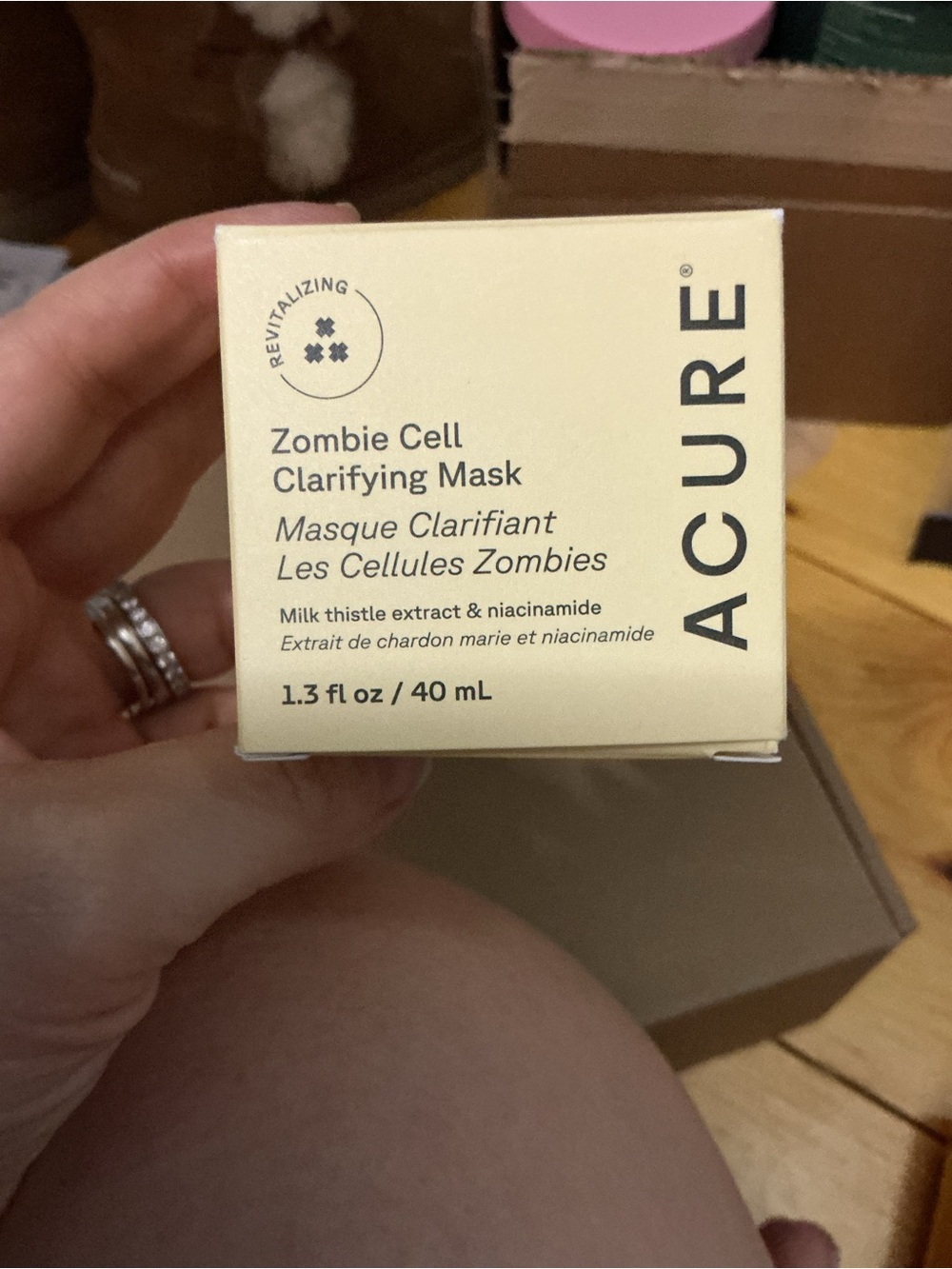 ACURE Zombie Cell Clarifying Mask — Cream